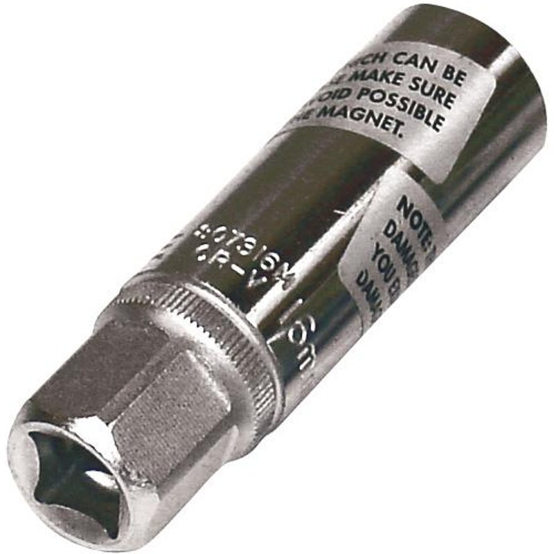 SPKSOC16 - Bike It 16mm Magnetic Spark Plug Socket 3/8"