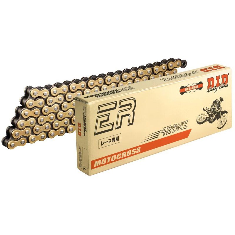 4525516168328 - DID 428 NZ Chain 134 Links - Gold/Steel