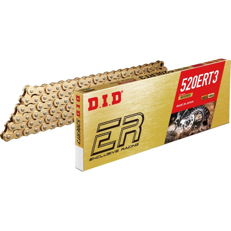 4525516906418 - DID 520 ERT3 Chain 120 Links - Gold