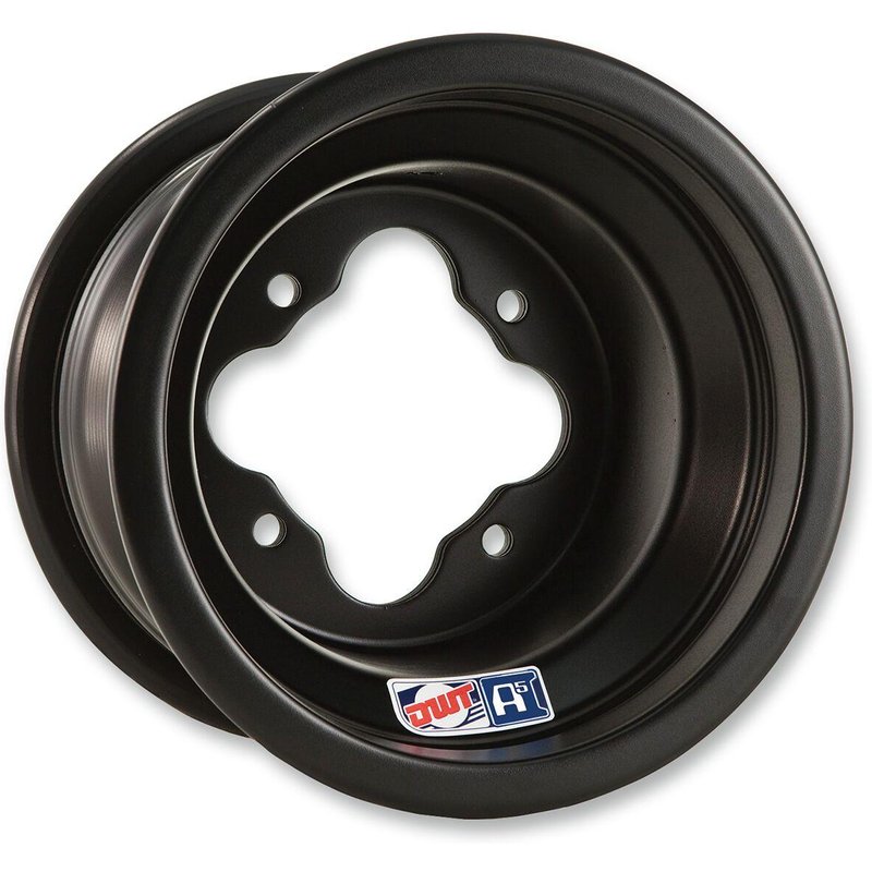 A514-429M - DWT A5 Aluminium Wheel For Polaris Magnum 425 2X4 1995-1998 Front 10 x 5" 4+1 Wheel Offset - Black