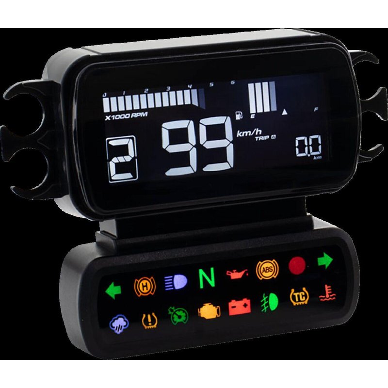 BA080030 - Koso D2 LCD Multifunction Meter For Harley Davidson FLH 1868 ABS 2021