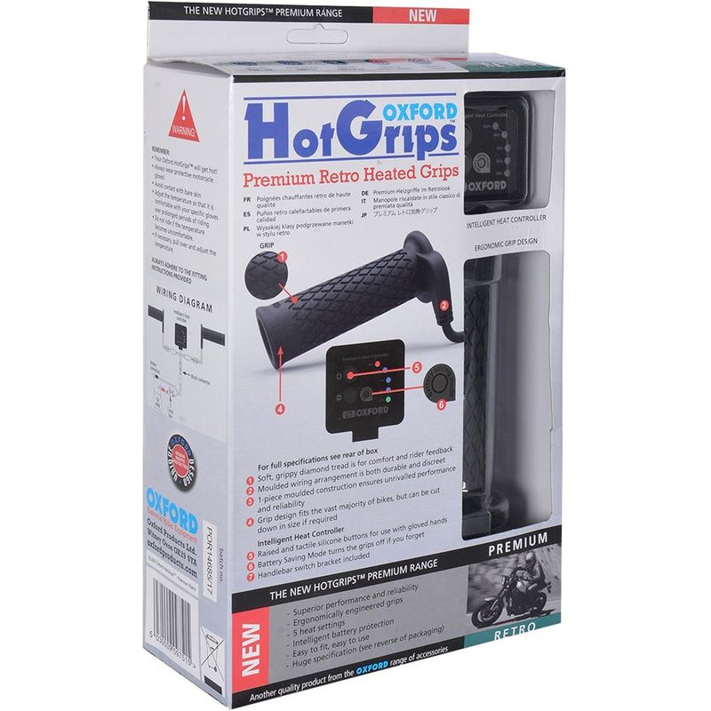 368 - Oxford HotGrips Premium Retro