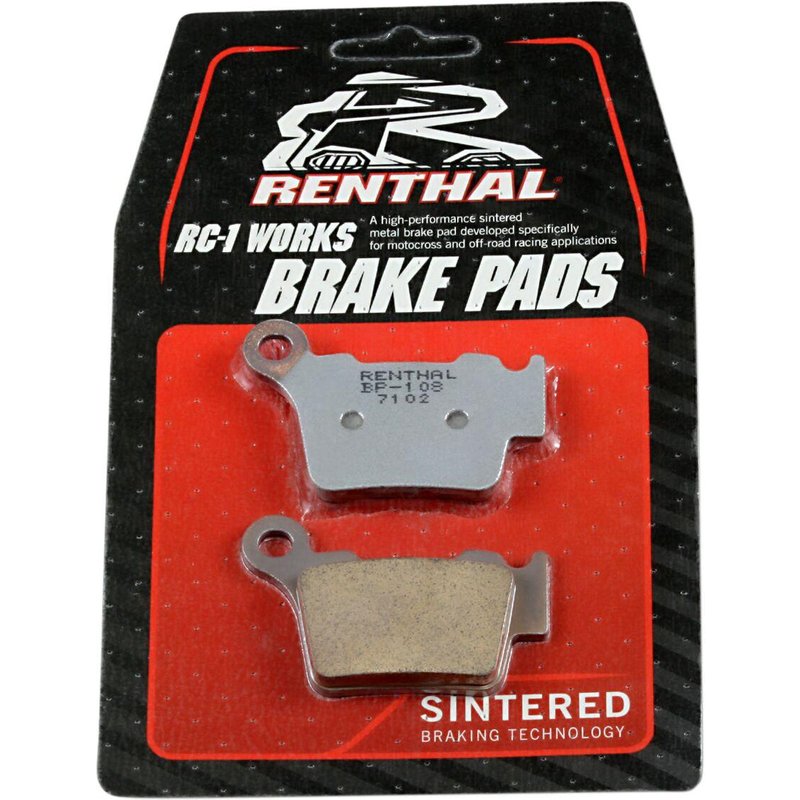 BP-108 - Renthal RC-1 Works Brake Pads For Husqvarna CR125 1997-2013 Rear