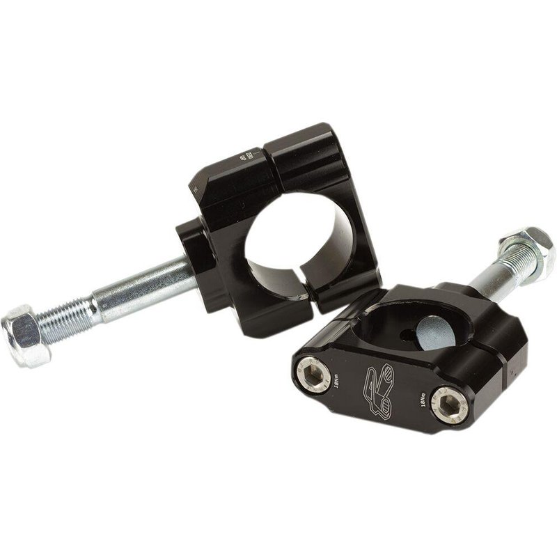 CL052 - Renthal 36 Tech Standard Handlebar Mounts - 36 mm (1-3/8") 0mm Offset