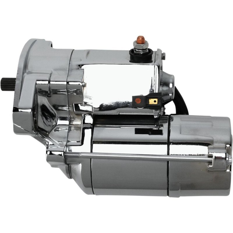 775094 - Terry Components Slugger 1.8kW High-Torque Starter Motor For Harley Davidson FLHR 1340 1994-1998 Chrome