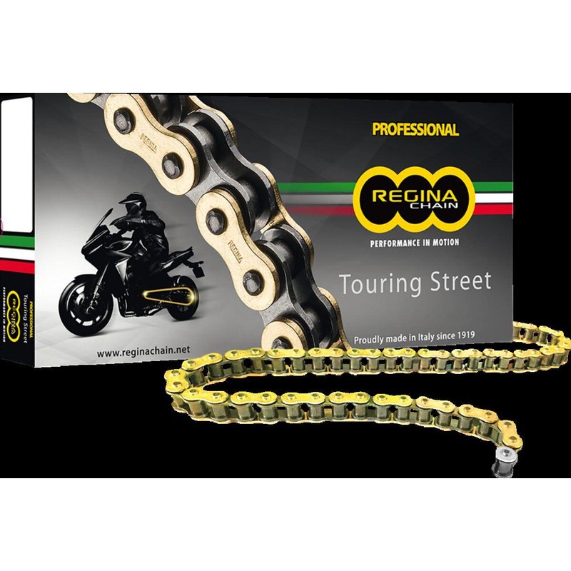 136ZRT/00C - Regina 530 ZRT Chain 120 Links - Black/Gold