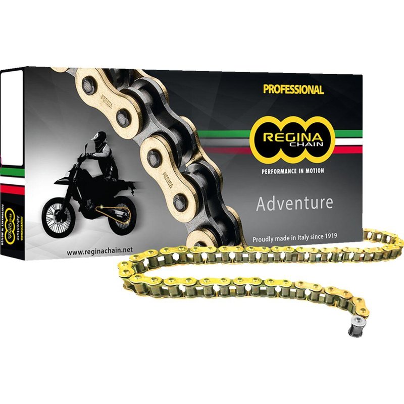 135ZRE/1003 - Regina 520 ZRE Z-Ring Chain 110 Links - Gold