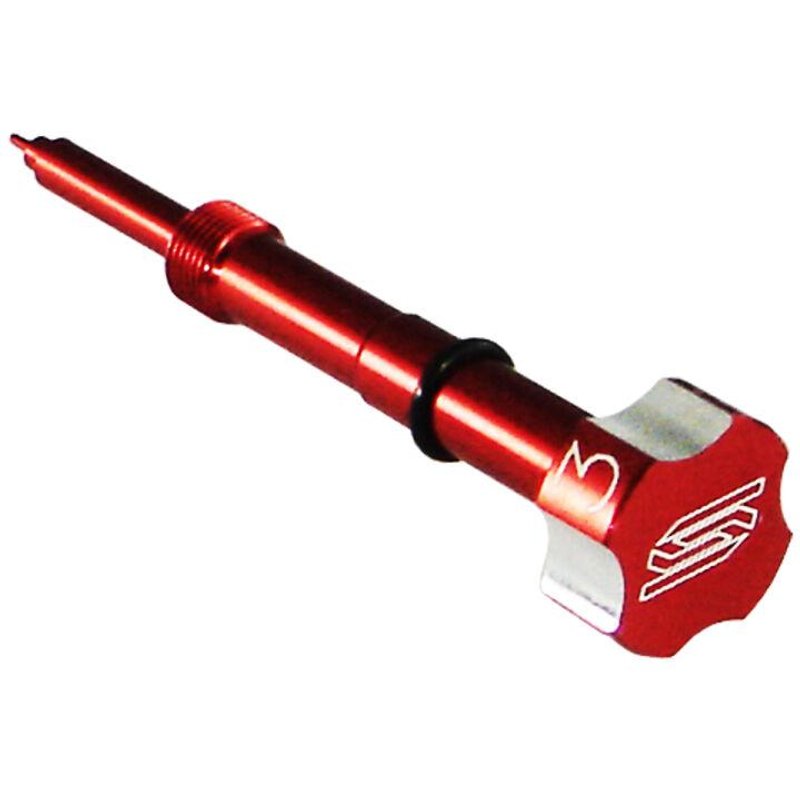 FMS102 - Scar Fuel Mixture Screw For Honda CRF150R 2007-2014 - Red