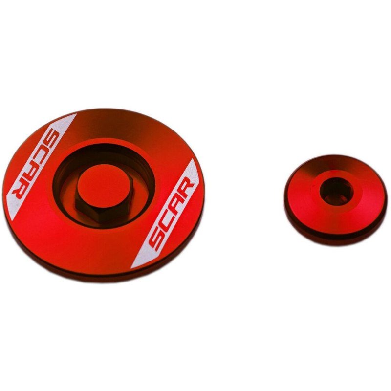 EP201 - Scar Engine Plug For Honda CRF125F 2025-2027 - Red
