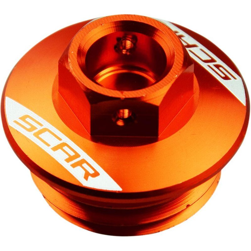 OFP500 - Scar Oil Filler Cap For Husqvarna 701 Enduro 2016-2024 - Orange