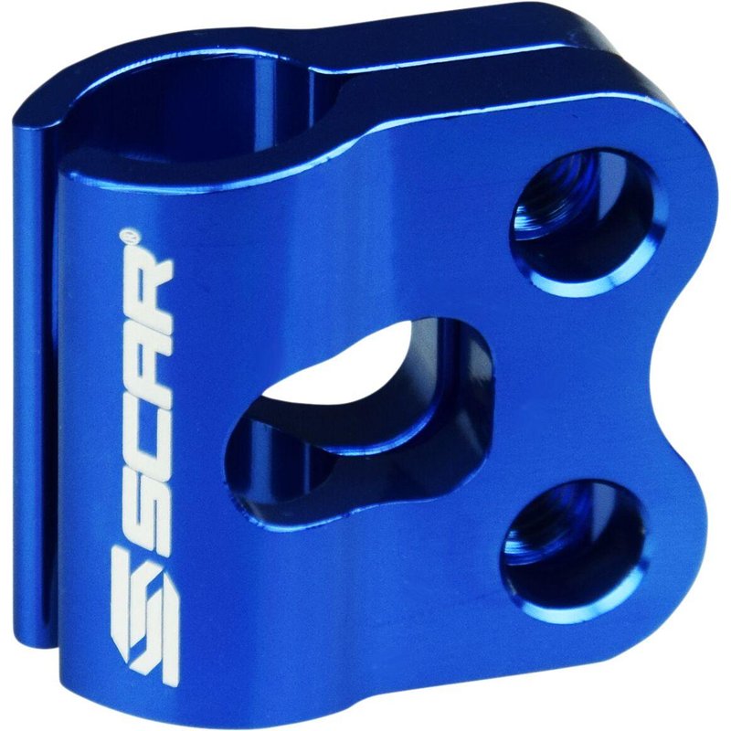 BLC300B - Scar Brake Line Clamp For Suzuki DRZ400SM 2005-2020 - Blue