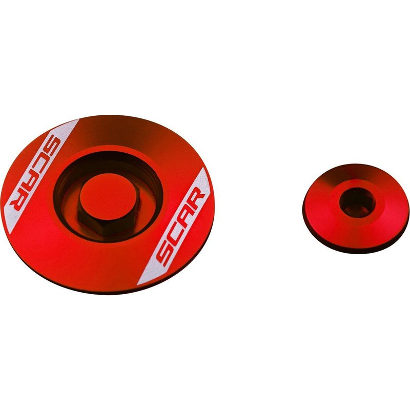 EP200 - Scar Engine Plug For Honda CRF1000L 2016-2019 - Red