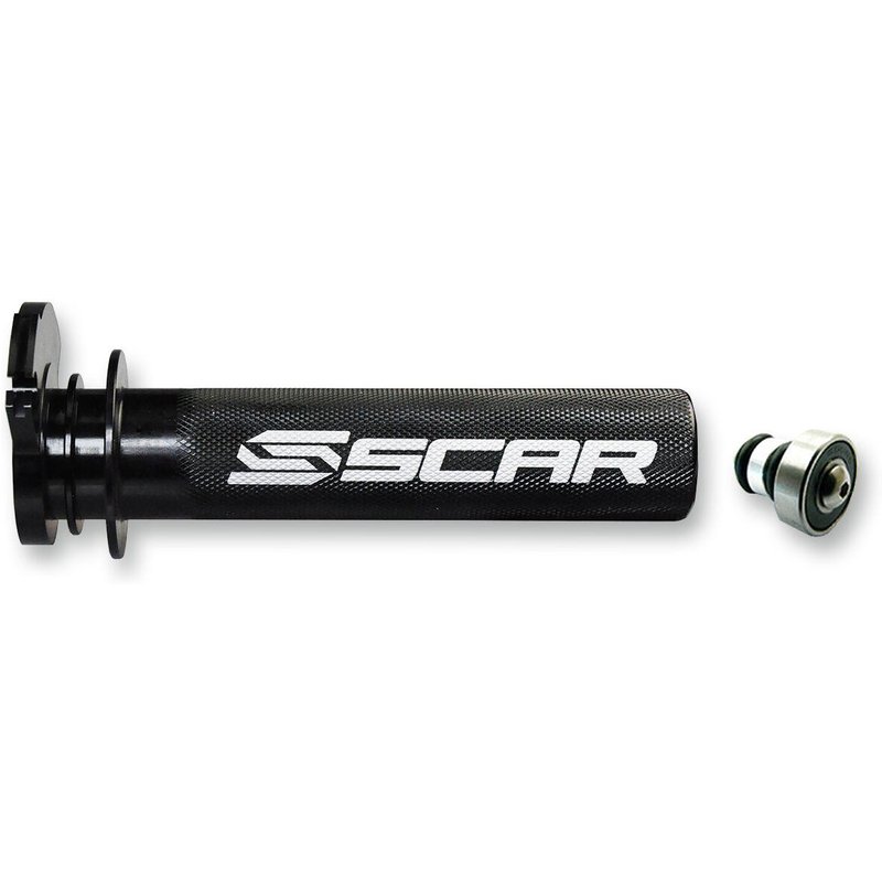 TT501 - Scar Motocross Aluminium Throttle Tube with Bearing For Honda CR125 1989-2007 - Black