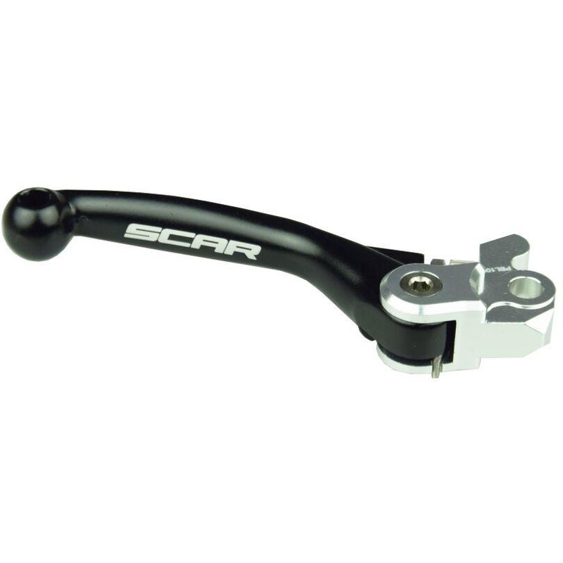 PBL100 - Scar Brake Flex Levers For Kawasaki KLX300 R 2020 - Black