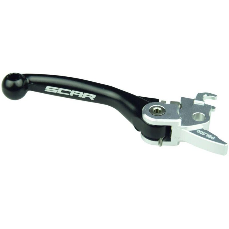 PBL500 - Scar Brake Flex Levers For Husqvarna CR125 2001-2013 - Black