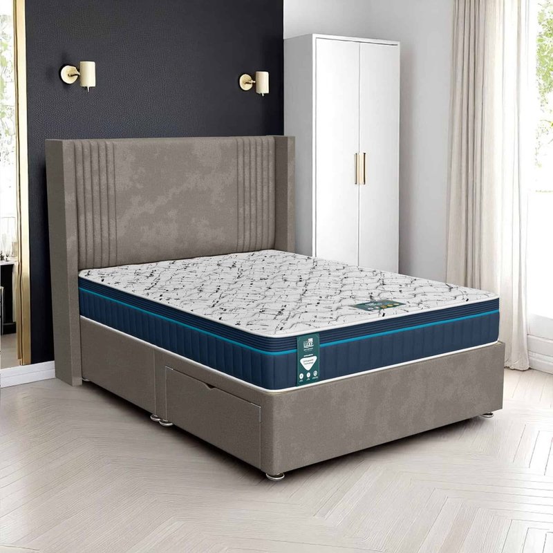 Milan Royal Divan - Milan Silver, Single 90 x 190 cm