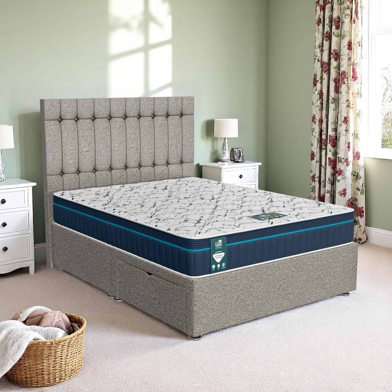 Naples Stratford Divan - Naples Cream, Double 135 x 190 cm