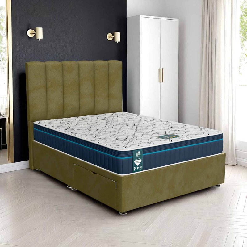 Venice Sonno Divan - Venice Olive, King Size 150 x 200 cm
