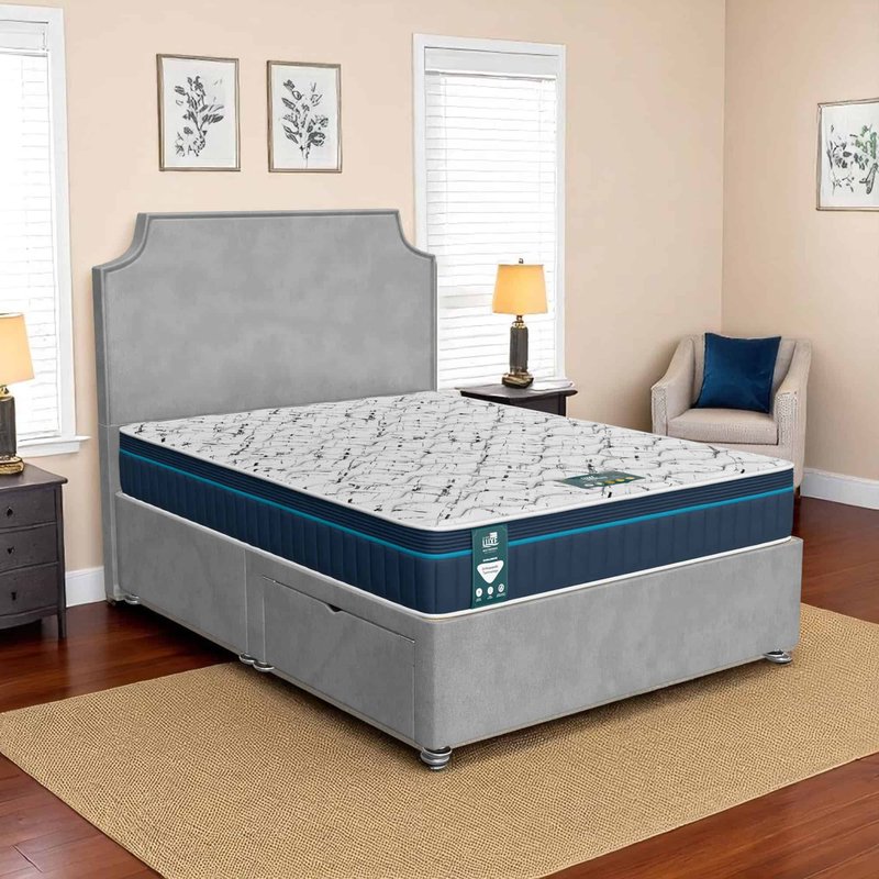 Venice Tifany Divan - Venice Silver, Single 90 x 190 cm