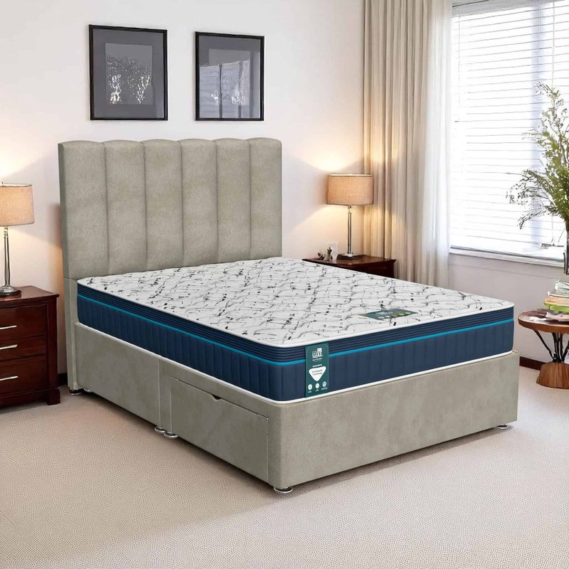 Venice Sonno Divan - Venice Taupe, Double 135 x 190 cm