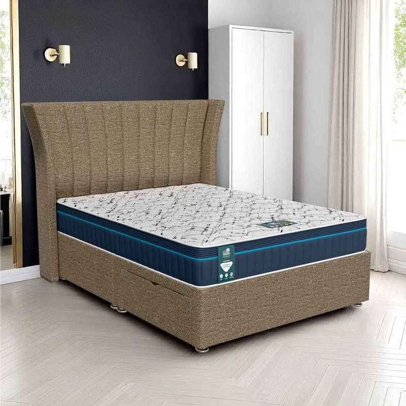 Ascot Polar Super Divan - Ascot Brown, Single 90 x 190 cm