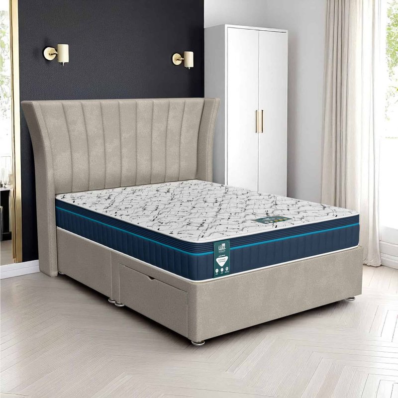 Milan Polar Super Divan - Milan Cream, Single 90 x 190 cm