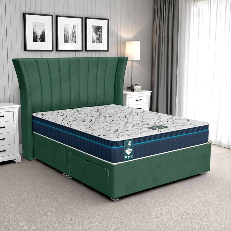 Milan Polar Super Divan - Milan Duck Egg, Double 135 x 190 cm