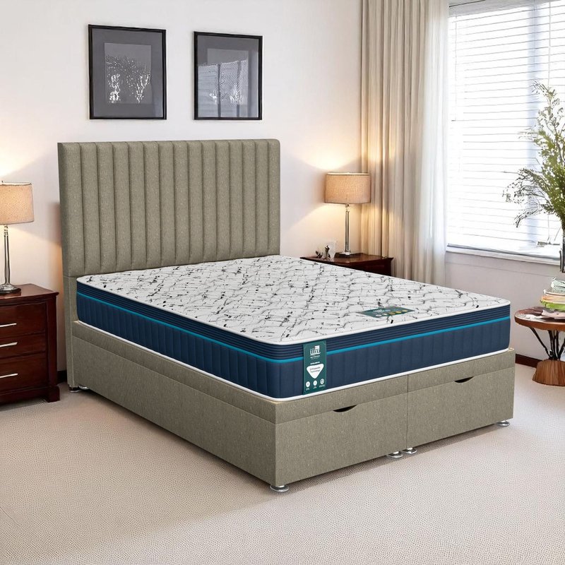 Barley Linen Wiliam Oxford Ottoman - Barley Linen, Double 135 x 190 cm