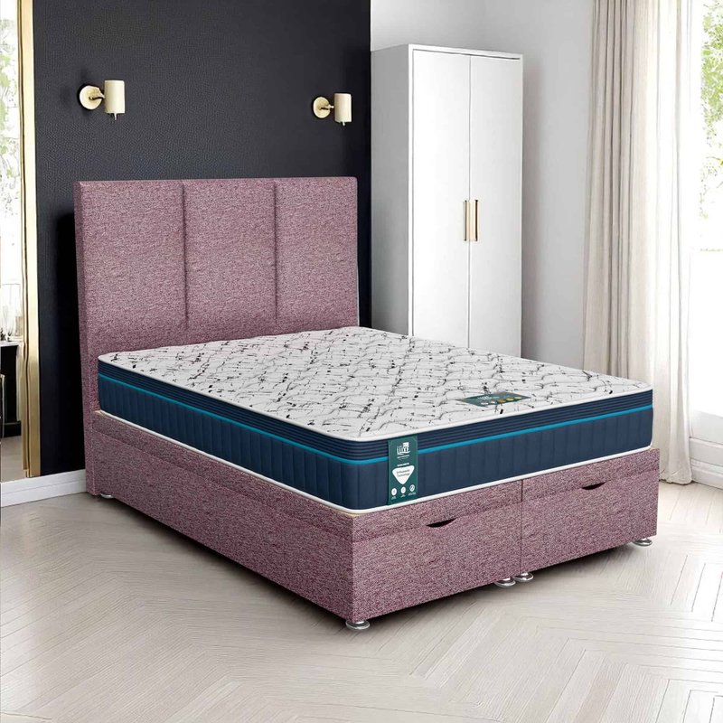 Wool Panel Ottoman - Lilac Wool, King Size 150 x 200 cm