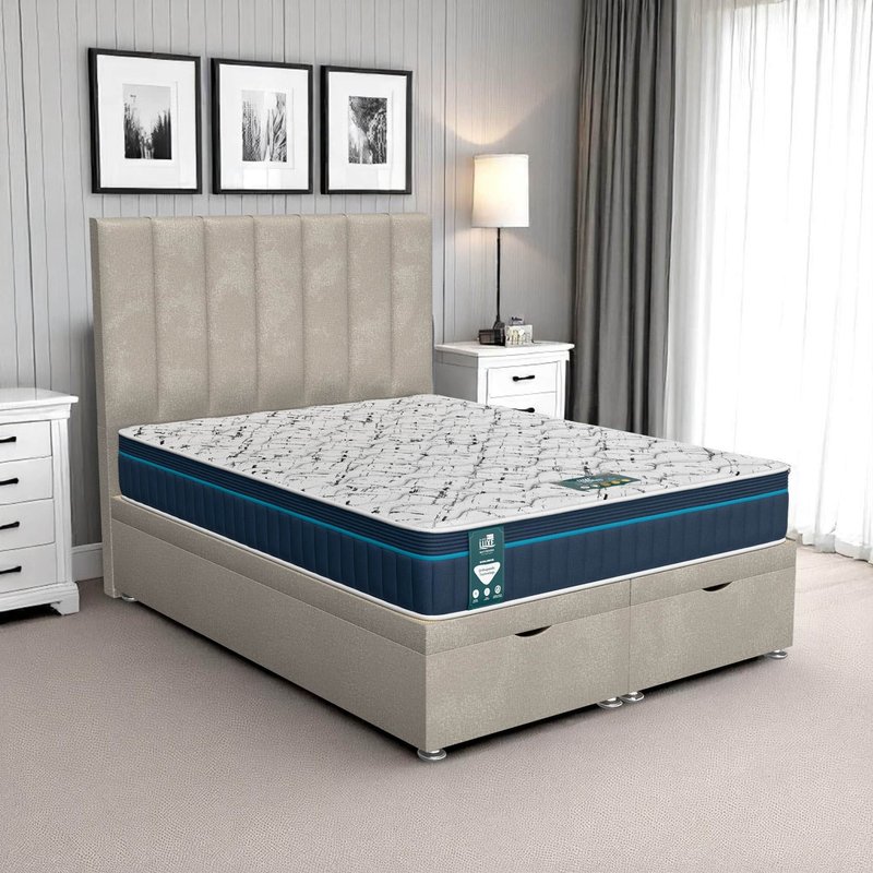 Milan Wing Back Ottoman - Milan Cream, Single 90 x 190 cm