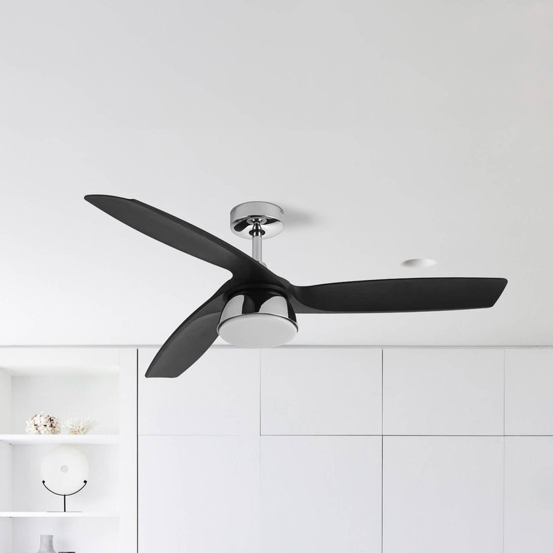 Beacon Lighting Beacon Ventilateur de plafond LED Bronx moteur DC silencieux 132 cm CCT