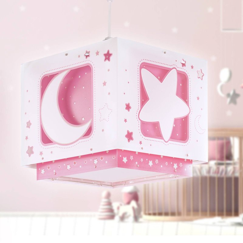 Dalber Suspension fluorescente NACHTHIMMEL rose