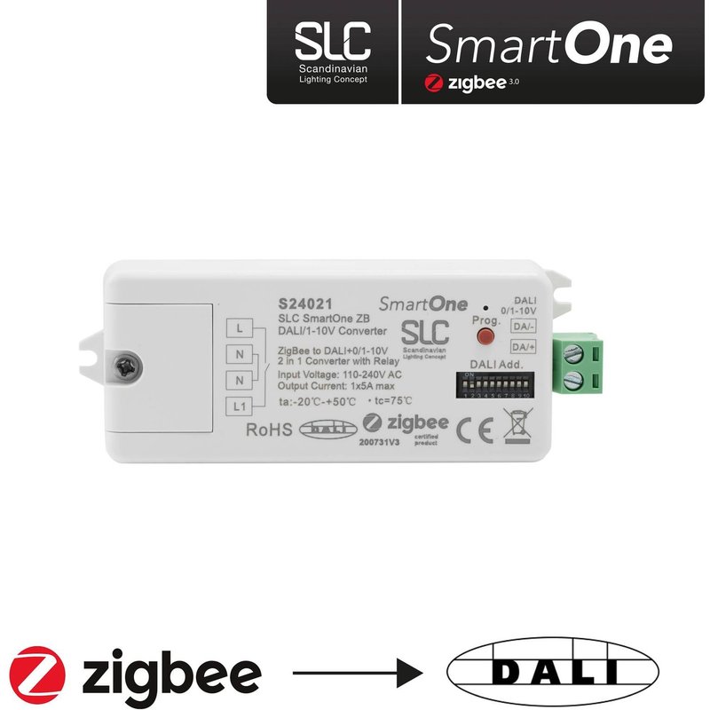 The Light Group SLC SmartOne Convertisseur de signaux ZigBee vers DALI/1-10V