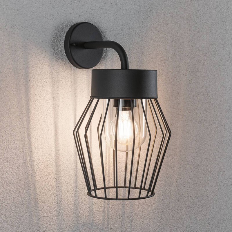 Applique d'extérieur Paulmann Lanka en design de cage