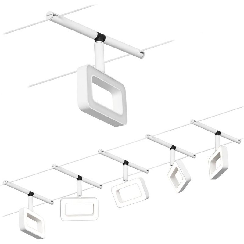 Paulmann Frame système câble LED 5 lampes blanc