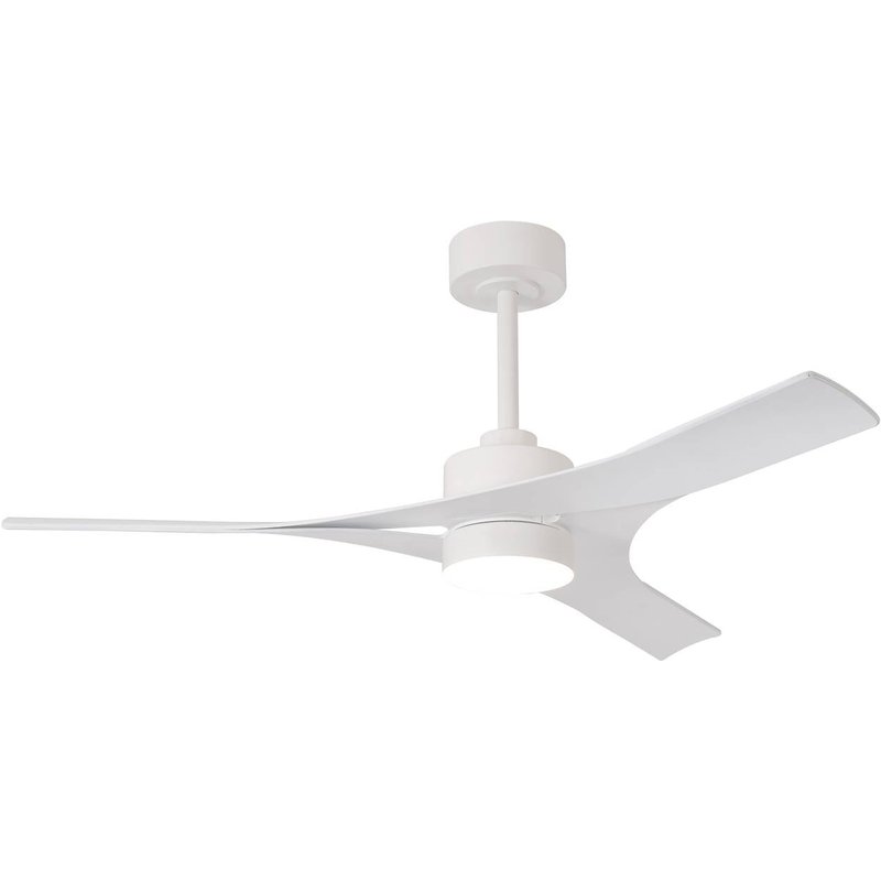 Mantra Iluminación ventilateur de plafond LED Thai blanc Moteur DC silencieux Ø 122 cm CCT
