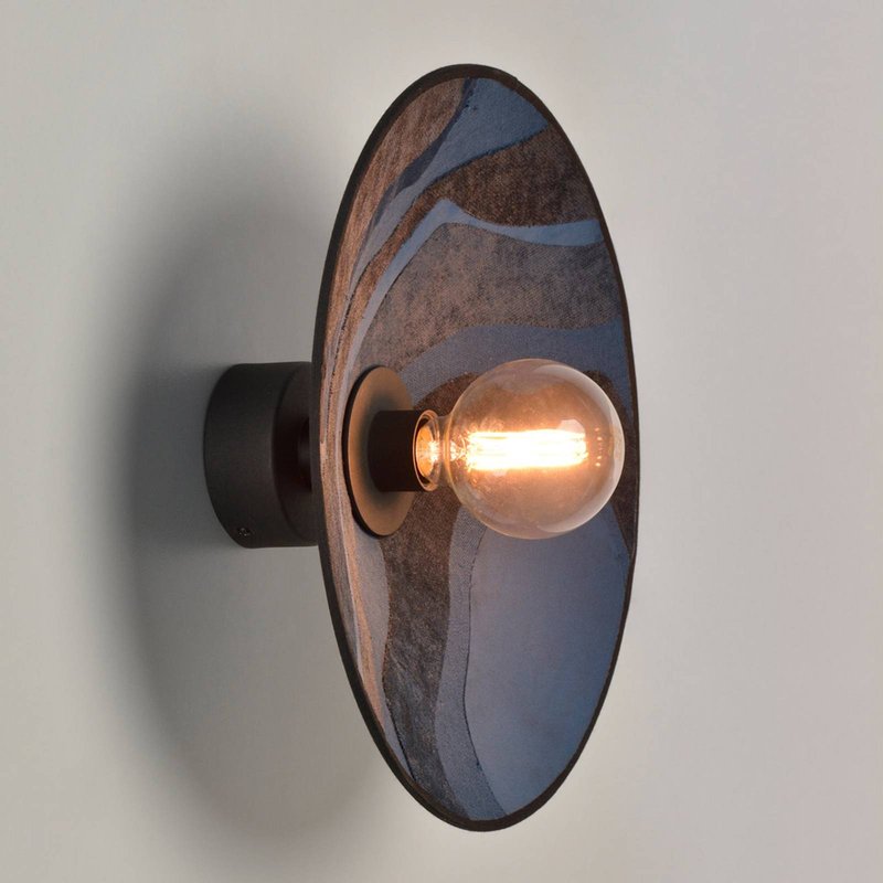 MARKET SET Sonia Laudet Murale Ø40cm malachite nuit