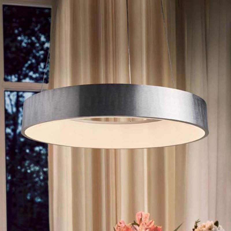 LEDVANCE SMART+ Suspension LED LEDVANCE SUN@Home Circular, argent, HCL