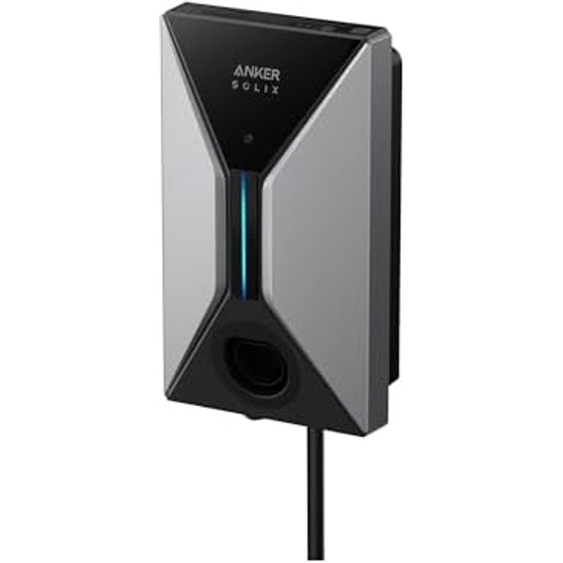 Anker SOLIX V1 Smart EV Charger, 7.4kW Wallbox with App, Wi-Fi & Bluetooth