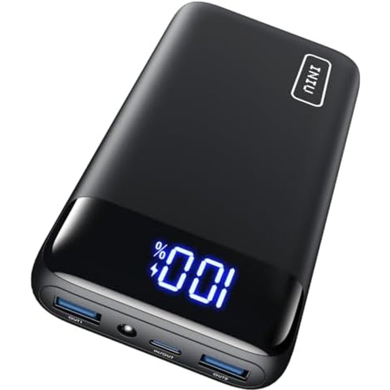 INIU Power Bank, 20000mAh 22.5W PD3.0 QC4.0 Fast Charging Portable Charger