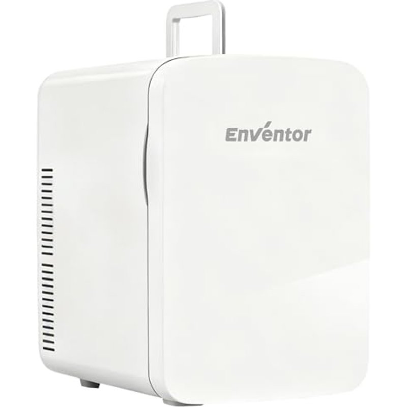 Enventor Mini Fridge 15 Litre/ 20 Can, Portable Cooler & Warmer, AC+12V DC