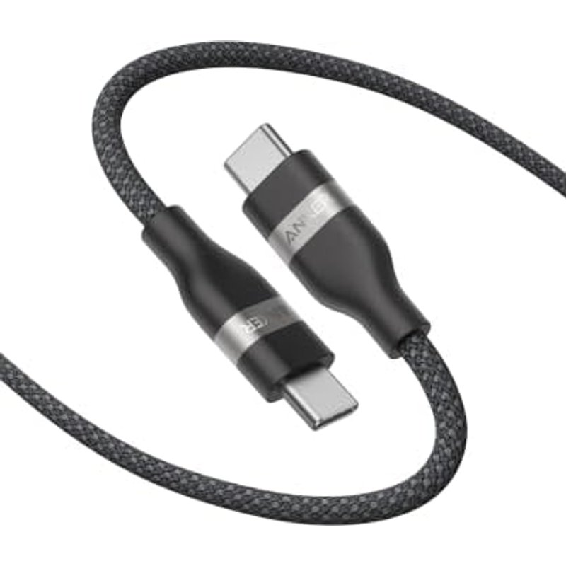 Anker Nano USB C to USB C Cable, 240W Fast Charging Cable (Black, 0.9m)