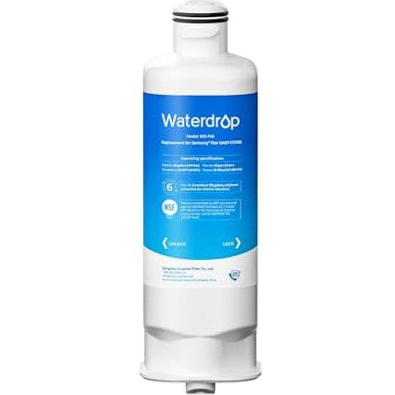 Waterdrop WD-F45 Replacement for Samsung® DA97-17376B Water Filter, 3 Pack