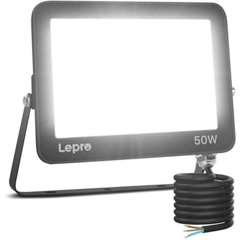 Lepro 50W Led Floodlight Outdoor, 5000lm LED Security Lights