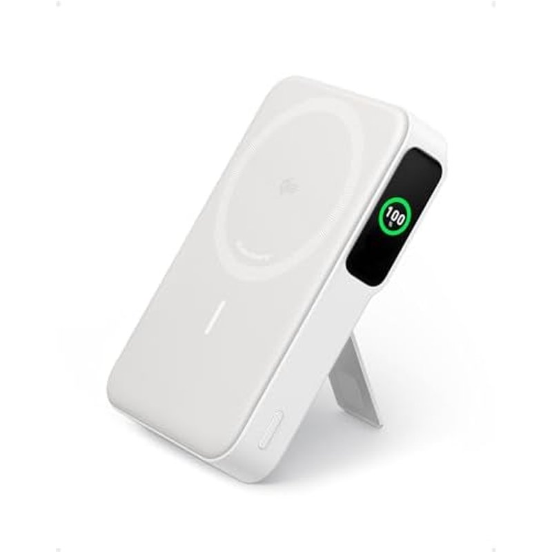 Anker MagGo Power Bank, 10,000mAh Qi2-Certified 15W Max Portable Charger