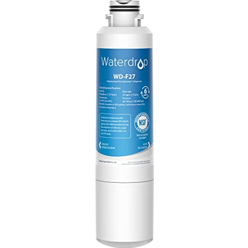 Waterdrop Freezer Water Fliter Replacement for Samsung® DA29-00020B, (3)