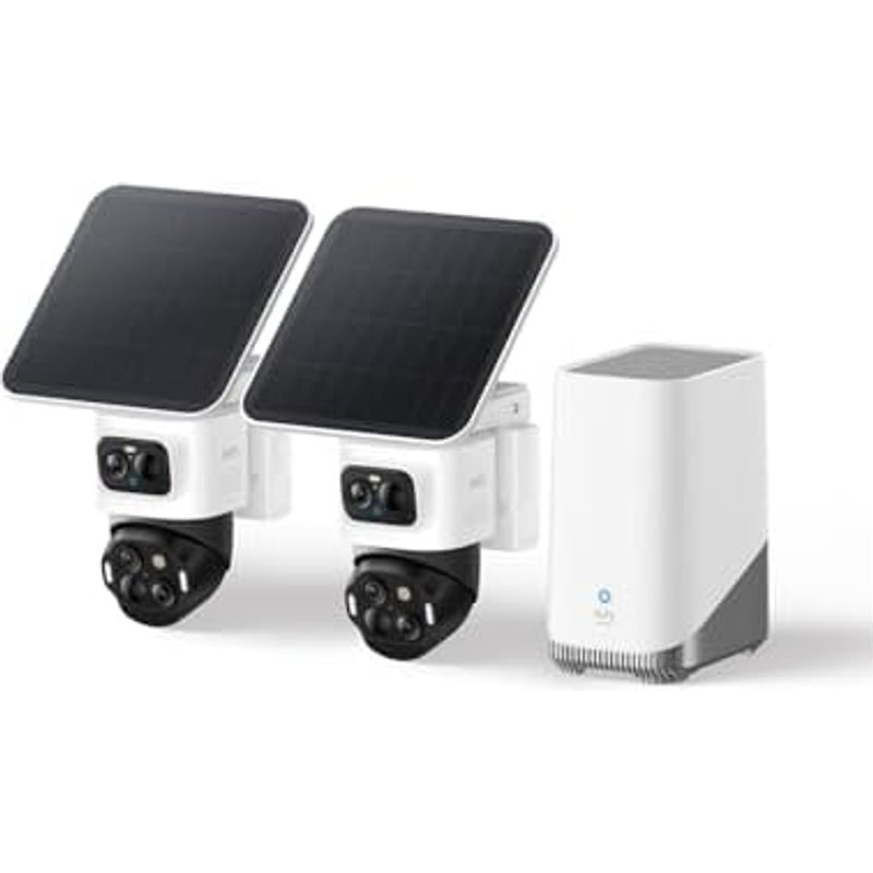 eufy Security Camera Outdoor Wireless,eufyCam S4 2-Cam Kit, 360° Coverage
