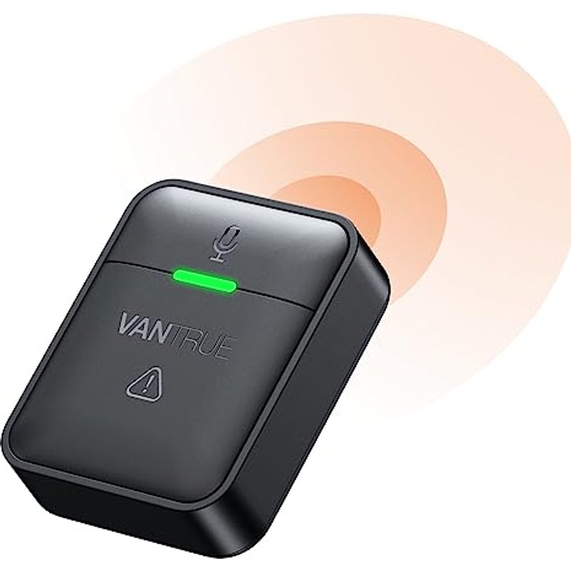 VANTRUE Wireless Remote Controller for N5, N4 Pro, N2X, S1Pro, E1, E2, E3 Dash Cam to Lock the Video, Snapshot and Turn on Microphone on/off