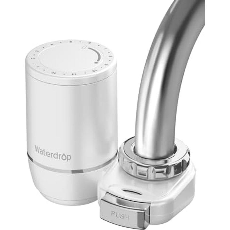 Waterdrop FC-02 Water Filter Tap, Filter Life Reminder, NSF 372 Certified