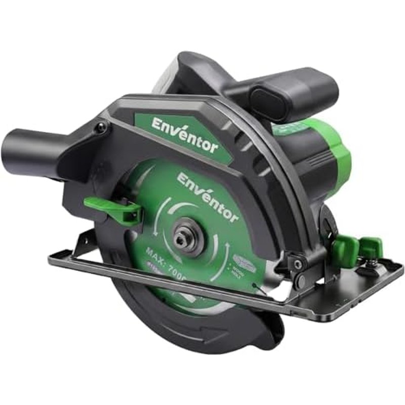Enventor Circular saws with Pure Copper Motor, 1300W 5000RPM 185mm